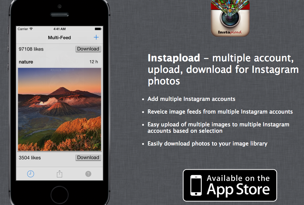 How to Manage / Upload Multiple Instagram Accounts on One (apple) Device