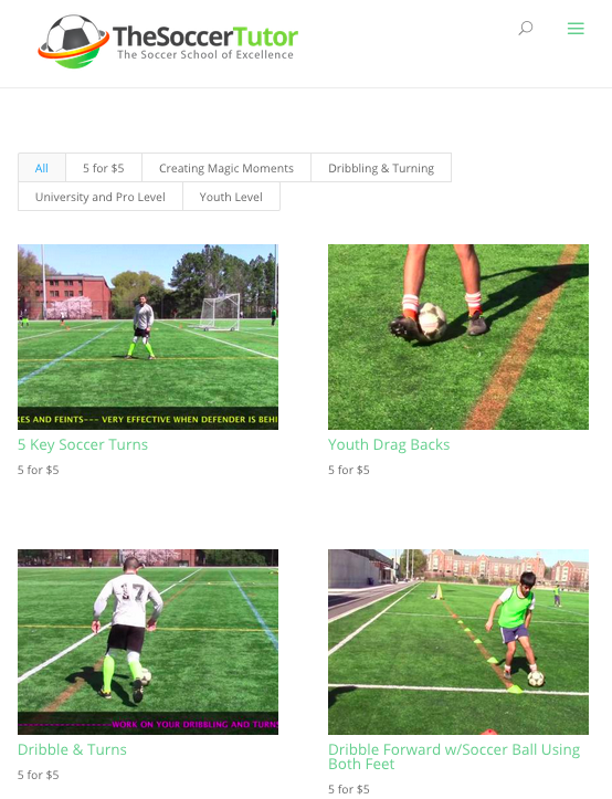 The Soccer Tutor Wingspan Marketing